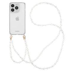 imoshion Coque avec dragonne + bracelet Apple iPhone 14 Pro Max - Perles Cœurs