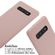 imoshion ﻿Coque en silicone avec cordon Samsung Galaxy S10 Plus - Sand Pink