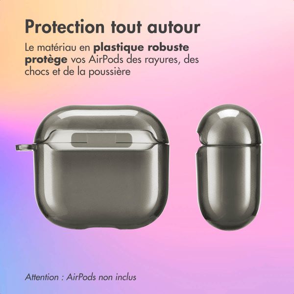 imoshion Coque Néon Apple AirPods 4 - Noir