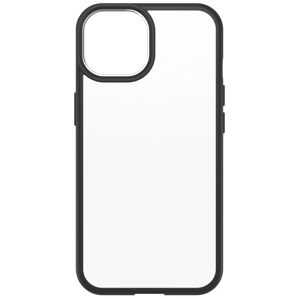 OtterBox Coque arrière React iPhone 14 - Transparent / Noir