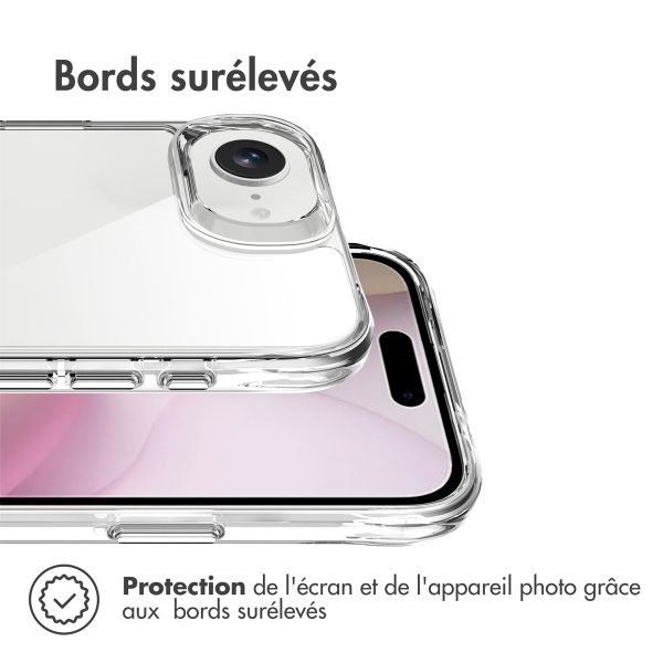 imoshion Coque Rugged Air iPhone 16e - Transparent