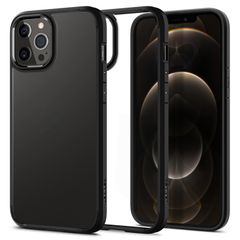 Spigen Coque Ultra Hybrid Apple iPhone 12 (Pro) - Noir