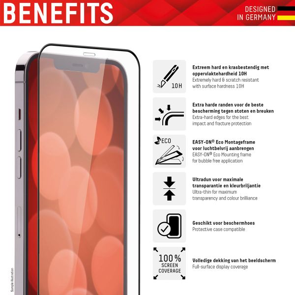 Displex Protection d'écran en verre trempé Real Glass Full Cover Apple iPhone SE (2022 / 2020) / 8 / 7 / 6(s)