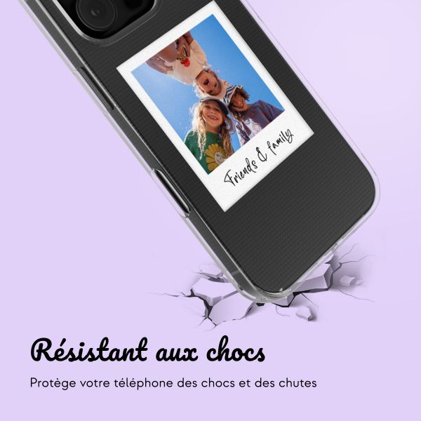 Coque avec votre propre photo et/ou texte Apple iPhone 16 Pro - Polaroid