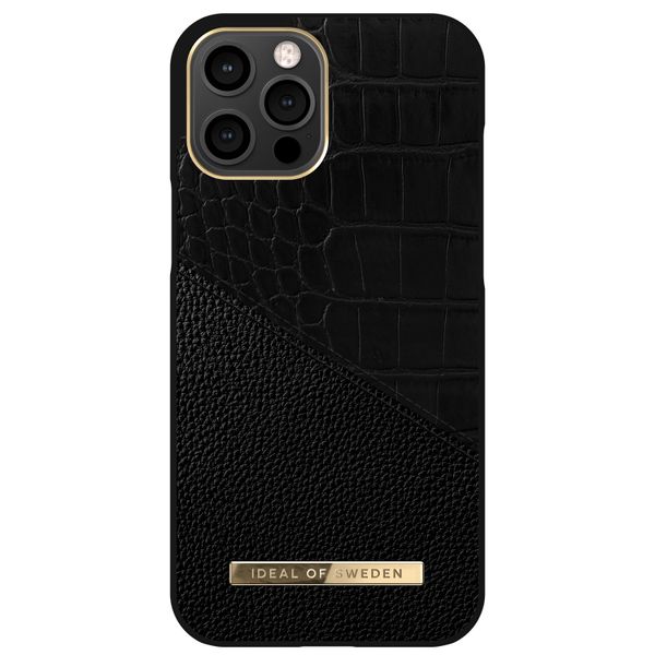 iDeal of Sweden Coque Atelier iPhone 12 Pro Max - Nightfall Croco