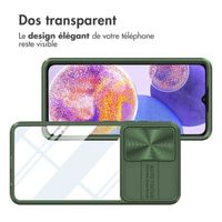 imoshion Coque arrière Camslider Samsung Galaxy A23 (5G) - Vert foncé