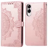 imoshion Etui de télephone Mandala Samsung Galaxy S25 Edge - Rose Doré