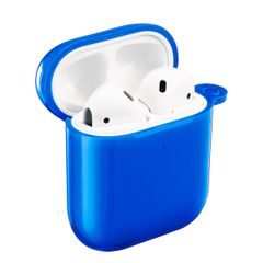 imoshion Coque Néon Apple AirPods 1 / 2 Case - Bleu Cobalt