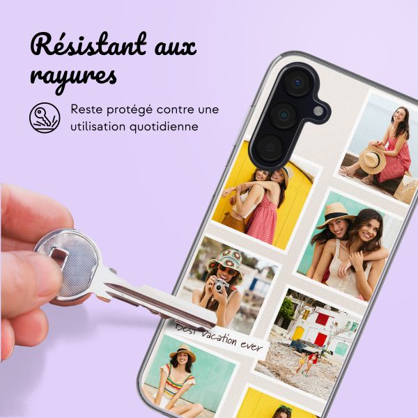 Coque avec votre propre photo et/ou texte Samsung Galaxy A15 (5G/4G) - Filmrol nummer 3