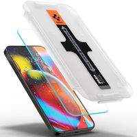 Spigen Protection d'écran en verre trempé GLAStR Fit + Applicator 2-pack Apple iPhone 13 Pro Max