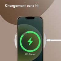 imoshion Coque Couleur Apple iPhone 16e - Marron