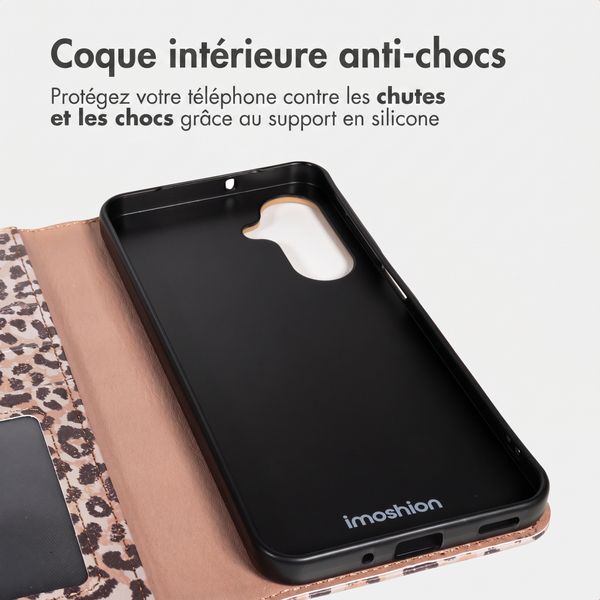 imoshion Étui de télephone portefeuille Design Samsung Galaxy A17 (5G) / (4G) - Leopard Mood