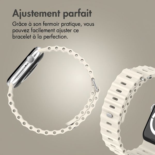 Accezz Bracelet Ocean Apple Watch | 38/40/41/42 mm - Lumière stellaire