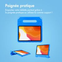 imoshion Coque kidsproof avec poupées amovibles Samsung Galaxy Tab A11 Plus / A9 Plus - Bleu