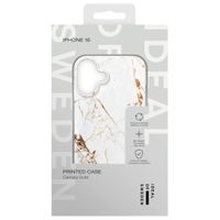 iDeal of Sweden Coque Fashion iPhone 16 - Carrara Gold