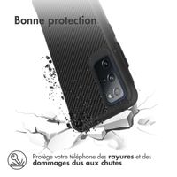 imoshion Rugged Hybrid Carbon Case Samsung Galaxy S20 - Noir