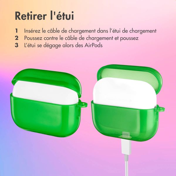 imoshion Coque Néon Apple AirPods Pro 2  - Vert