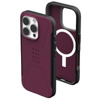 UAG Coque Civilian MagSafe Apple iPhone 16 Pro - Bordeaux