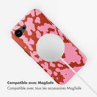 Selencia Coque arrière Vivid avec MagSafe Apple iPhone 16e - Moo’d Blush Pink