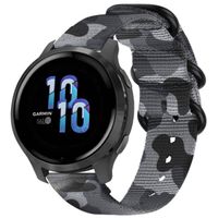 imoshion Bracelet robuste en nylon  - Connexion universelle 22 mm - Gris foncé