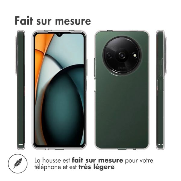 Accezz Coque Clear Xiaomi Redmi A3 - Transparent