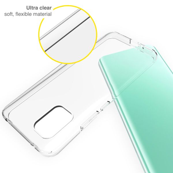 Accezz Coque Clear Xiaomi Mi 10 Lite - Transparent