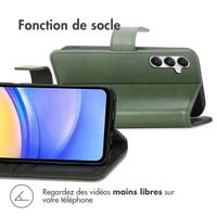 imoshion Étui de télephone portefeuille Samsung Galaxy A15 (5G/4G) - Vert