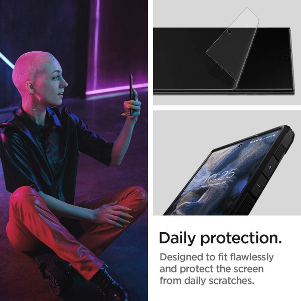 Spigen Protection d'écran Neo Flex Duo Pack Samsung Galaxy S23 Ultra