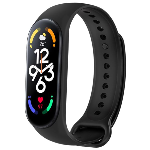 imoshion Bracelet en silicone Xiaomi Mi Band 7 - Noir