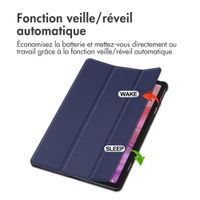 imoshion Coque tablette Trifold Lenovo Tab (2025) - Bleu foncé