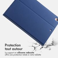 Accezz Coque tablette Classic Apple iPad 6 (2018) 9.7 pouces / iPad 5 (2017) 9.7 pouces / Air 2 (2014)/Air 1 (2013) - Bleu foncé