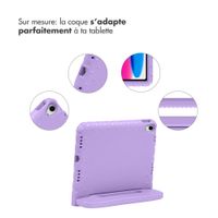 imoshion Coque kidsproof avec poignée Apple iPad 11 (2025) 11 pouces A16 / iPad 10 (2022) 10.9 pouces - Lila