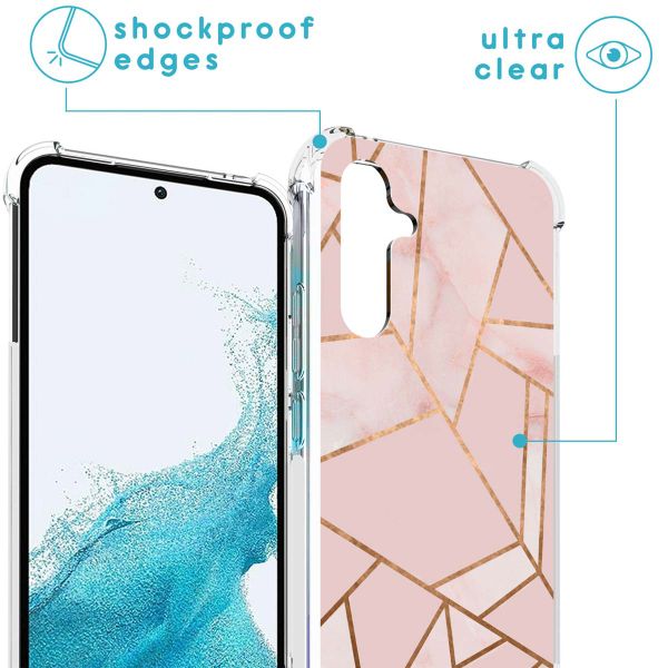 imoshion Coque Design avec cordon Samsung Galaxy A54 (5G) - Pink Graphic