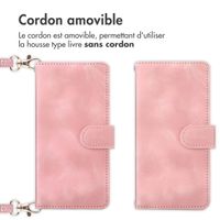 imoshion Etui de télephone portefeuille avec cordon Samsung Galaxy S21 FE - Rose