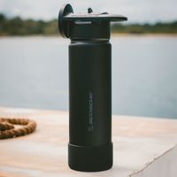 Scosche MagicMount Flask - Support téléphone - Gourde isotherme 650ML - MagSafe - Noir