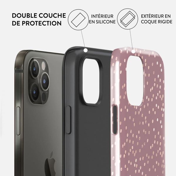 Burga Coque arrière Tough iPhone 12 (Pro) - Hot Cocoa