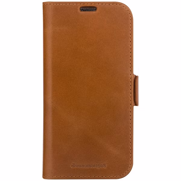 dbramante1928 Étui de télephone portefeuille Apple iPhone 15 - Marron