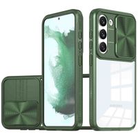 imoshion Coque arrière Camslider Samsung Galaxy S23 - Vert foncé