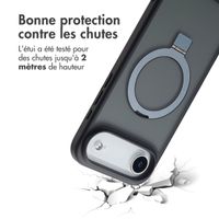 Accezz Coque Ring Stand avec MagSafe Apple iPhone Air - Noir