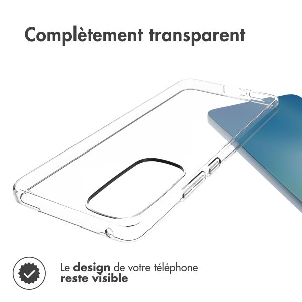 Accezz Coque Clear Motorola Edge 30 - Transparent