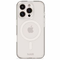 Holdit Coque MagSafe Apple iPhone 16 Pro Max - Transparent / White