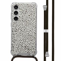 imoshion Coque Design avec cordon Samsung Galaxy S24 - Desert Dots