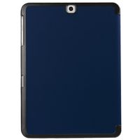 imoshion Coque tablette Trifold Galaxy Tab S2 9.7 - Bleu foncé