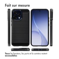 imoshion Coque Brushed Oppo Reno15 F (5G) - Noir