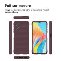 imoshion Coque arrière EasyGrip Oppo A18 / Oppo A38 - Aubergine