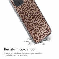 imoshion Coque design pour iPhone 15 - Leopard Mood