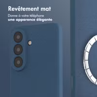 imoshion Coque Couleur avec MagSafe Samsung Galaxy S26 - Bleu foncé