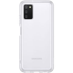 Samsung Original Coque Silicone Clear Galaxy A03s - Transparent