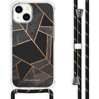 imoshion Coque Design avec cordon Apple iPhone 14 - Black Graphic