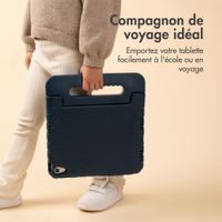 imoshion Coque kidsproof avec poignée Apple iPad 11 (2025) 11 pouces A16 / iPad 10 (2022) 10.9 pouces - Bleu foncé